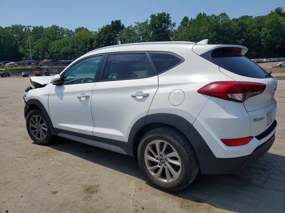 2018 Hyundai Tucson VIN KM8J3CA42JU613337 COPART salvage auction — FRONT END, Ny - Mv-907A Salvage Certificate, sold $2,900 on 2026-07-09 (photo 2)