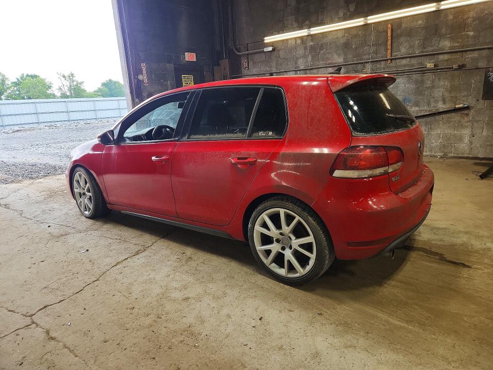 2012 Volkswagen Gti VIN WVWGD7AJ5CW241430 COPART salvage auction — WATER/FLOOD, Ny - Mv-907A Salvage Certificate (P), sold $400 on 2026-08-10 (photo 2)