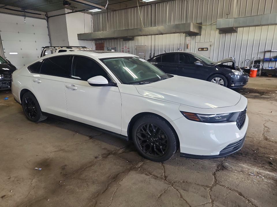 2024 Honda Accord VIN 1HGCY1F37RA037942 COPART salvage auction — SIDE, WI - CERT OF TITLE-CLAIM PAID, sold $9,400 on 2026-07-27 (photo 4)