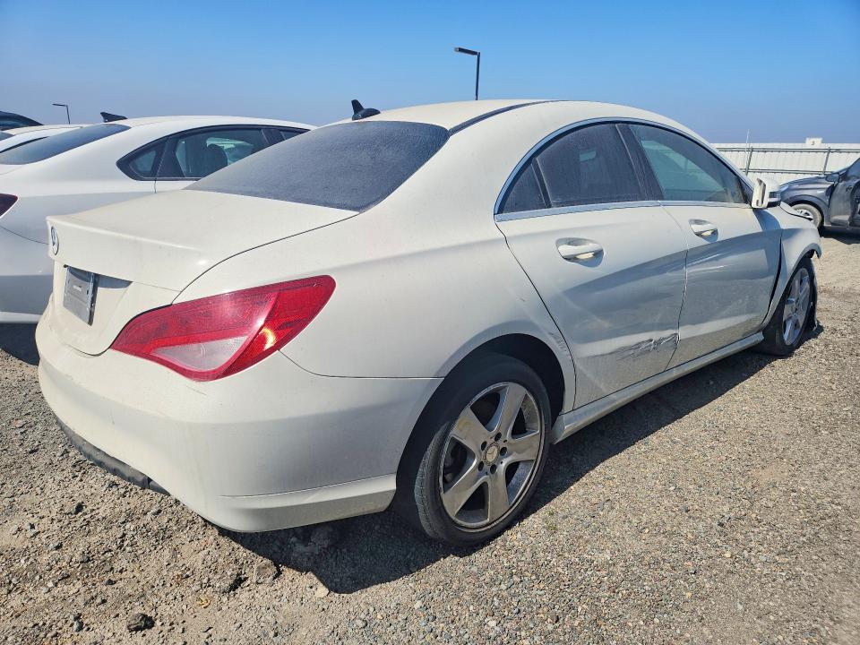 2017 Mercedes-benz Cla-class VIN WDDSJ4EB8HN402831 COPART salvage auction — FRONT END, Ca - Dis/Dlr/Exp Only Clean Title, sold $1,000 on 2026-07-31 (photo 3)