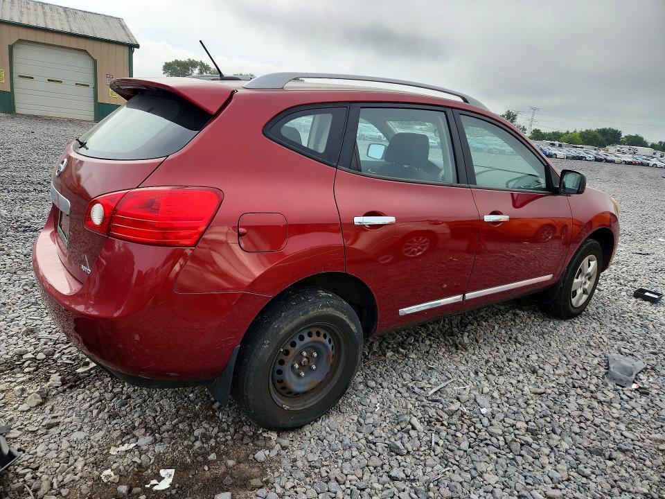 2015 Nissan Rogue VIN JN8AS5MV7FW763600 COPART salvage auction — REAR END, IL - CERTIFICATE OF TITLE, sold $450 on 2026-07-27 (photo 3)