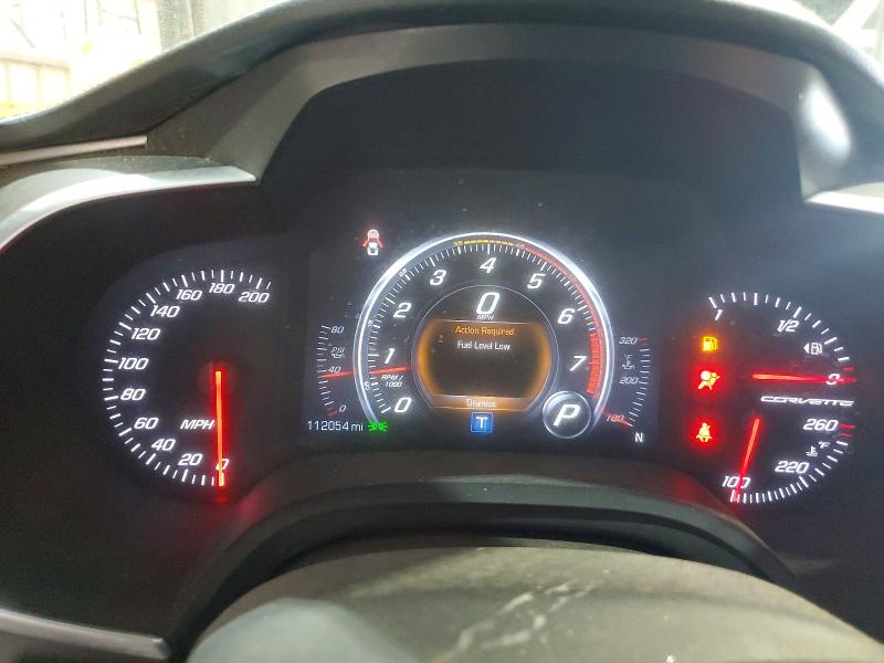 2016 Chevrolet Corvette VIN 1G1YK2D70G5116109 COPART salvage auction — FRONT END, IN - DEALER ONLY CLEAN TITLE (P), sold $18,500 on 2026-07-29 (photo 9)