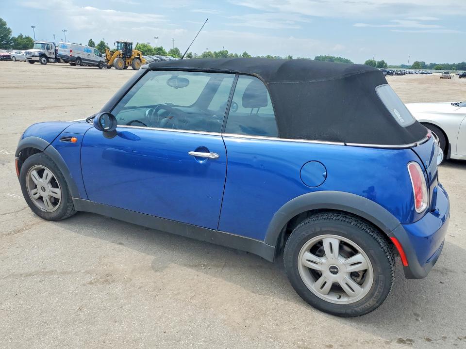 2008 Mini Cooper VIN WMWRF33598TF68286 COPART salvage auction — HAIL, MO - CERT OF TITLE-PRIOR SALVAGE (P), sold $475 on 2026-07-24 (photo 2)