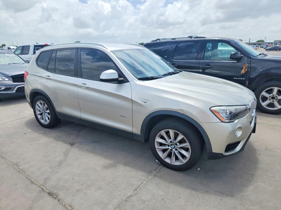 2017 BMW X3 VIN 5UXWX9C59H0T12393 COPART salvage auction — NORMAL WEAR, Tx - Bonded Title - Clean (P), sold $3,600 on 2026-07-28 (photo 4)