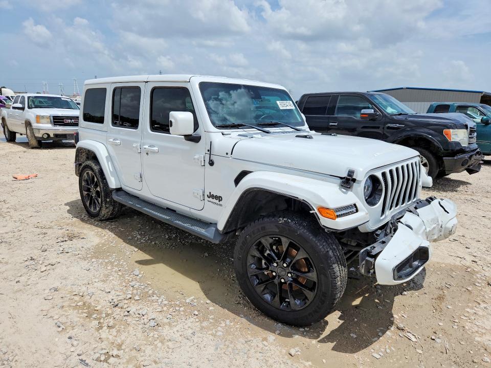 2021 Jeep Wrangler / VIN 1C4HJXEN8MW526134 COPART salvage auction — FRONT END, Tx - Certificate Of Title, sold $12,600 on 2026-07-28 (photo 4)