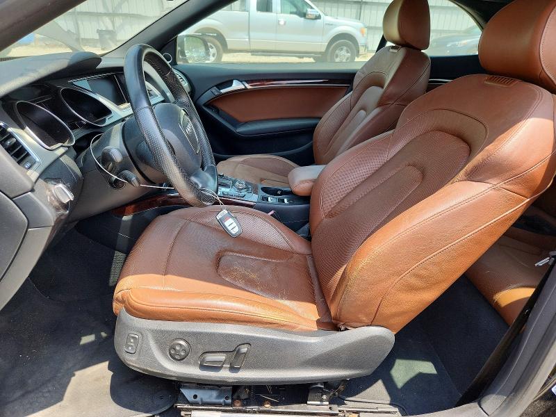 2012 Audi A5 VIN WAULFAFH2CN000455 COPART salvage auction — MECHANICAL, Va - Certificate Of Title, sold $525 on 2026-07-18 (photo 7)
