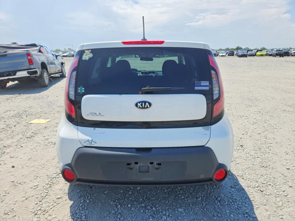 2016 Kia Soul VIN KNDJN2A27G7319799 COPART salvage auction — FRONT END, Co - Public - Salvage Title, sold $350 on 2026-07-28 (photo 6)