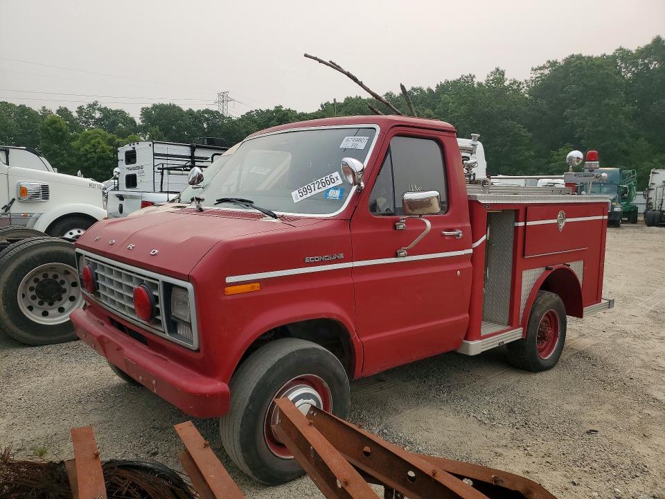 1982 Ford Econoline e350 VIN 1FDHE30E6CHA20773 — COPART salvage auction photo