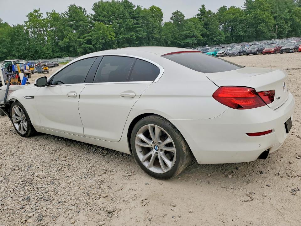 2014 BMW 6er VIN WBA6B8C56ED452655 COPART salvage auction — FRONT END, Ma - Cert Of Title-Reconstrctd Coll, sold $1,800 on 2026-08-20 (photo 2)