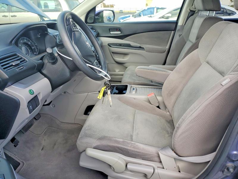 2012 Honda Cr-v VIN JHLRM4H52CC011347 COPART salvage auction — WATER/FLOOD, CA - SALVAGE CERTIFICATE, sold $100 on 2026-07-29 (photo 7)