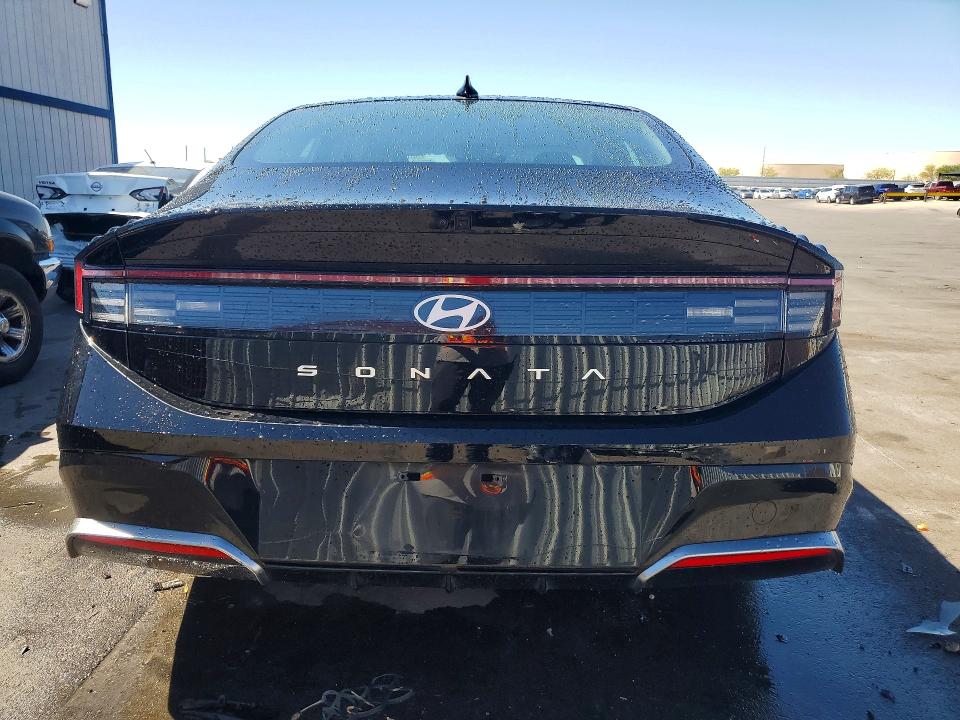2025 Hyundai Sonata VIN KMHL64JA5SA483133 COPART salvage auction — FRONT END, Nv - Certificate Of Title, sold $7,600 on 2026-07-20 (photo 6)