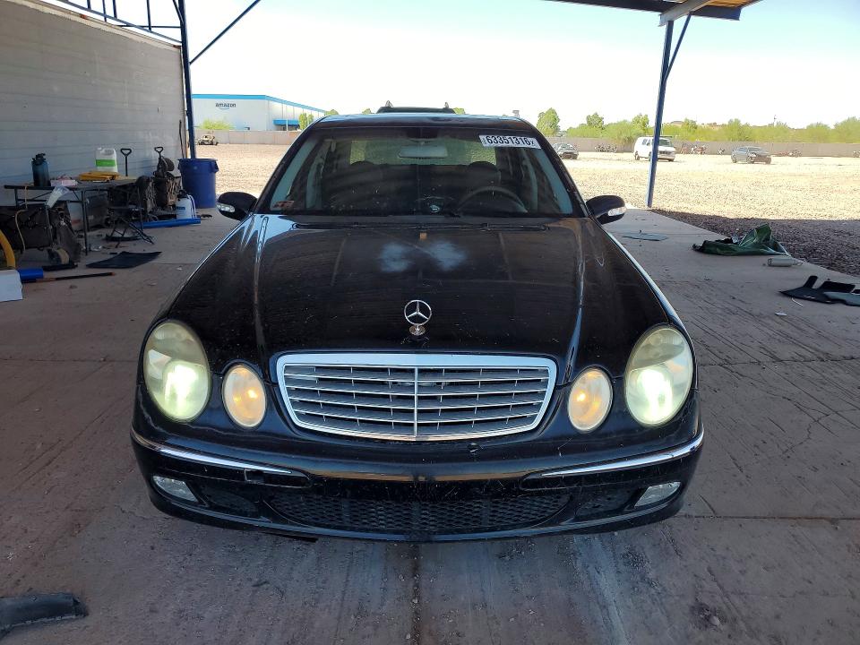 2003 Mercedes-benz E-class VIN WDBUF65J13A172412 COPART salvage auction — FRONT END, AZ - CERT OF TITLE - SALVAGE, sold $175 on 2026-08-06 (photo 5)