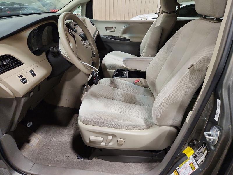 2011 Toyota Sienna VIN 5TDKK3DCXBS148133 COPART salvage auction — ROOF, PA - CERTIFICATE OF SALVAGE, sold $1,650 on 2026-07-28 (photo 7)