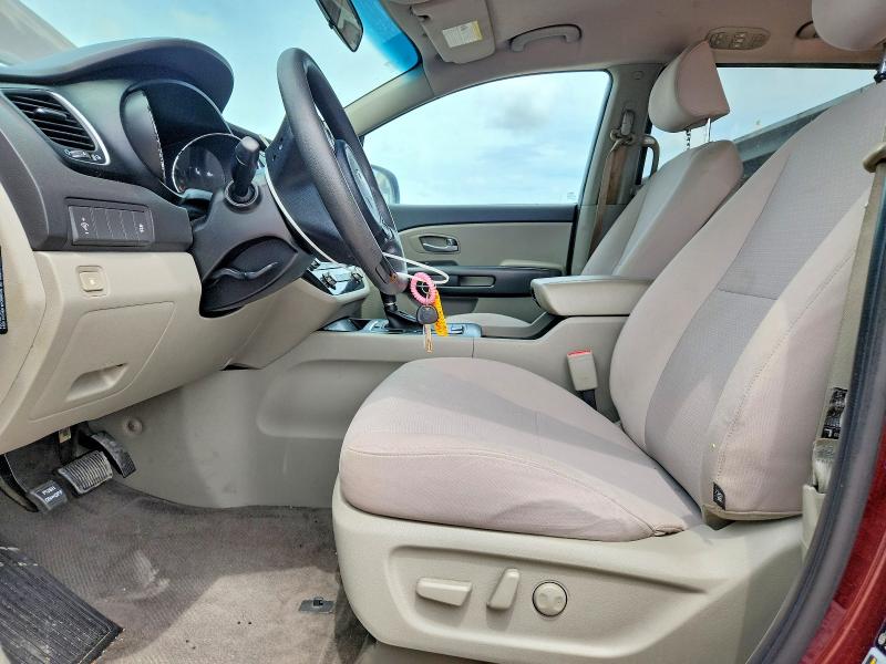 2017 Kia SEDONA VIN KNDMB5C16H6241163 COPART salvage auction — FRONT END, Fl - Certificate Of Title, sold $1,250 on 2026-07-30 (photo 7)