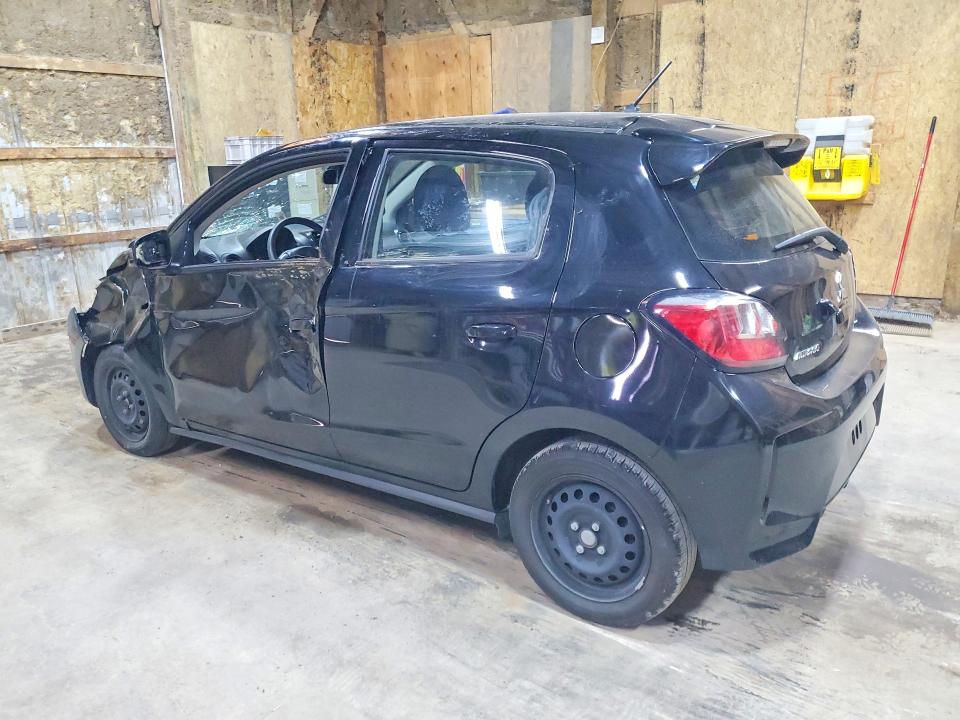 2024 Mitsubishi Mirage VIN ML32AUHJ1RH011570 COPART salvage auction — FRONT END, VA - CERTIFICATE OF TITLE (P), sold $750 on 2026-07-27 (photo 2)