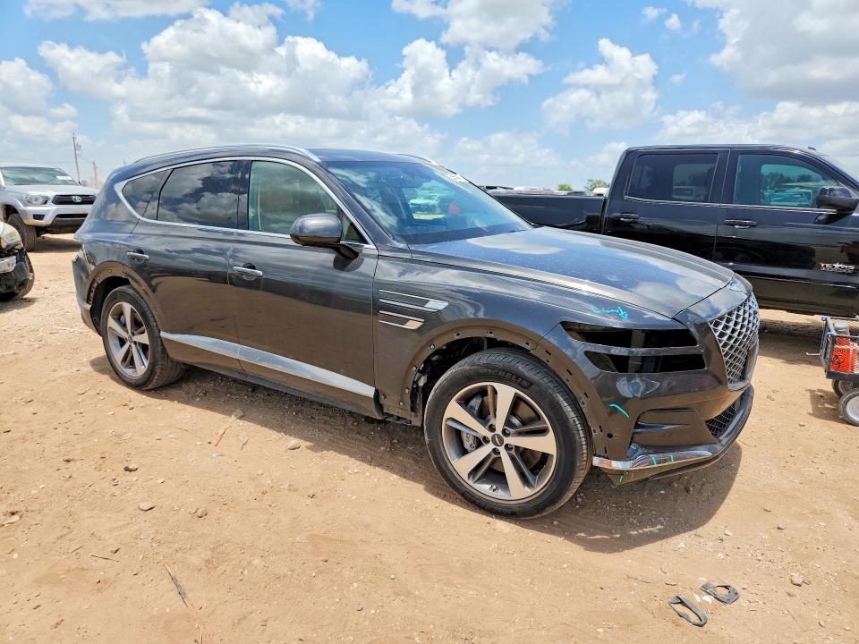 2024 Genesis Gv80 VIN KMUHBDSB5RU168951 COPART salvage auction — FRONT END, Tx - Salvage Vehicle Title, sold $6,700 on 2026-07-23 (photo 4)