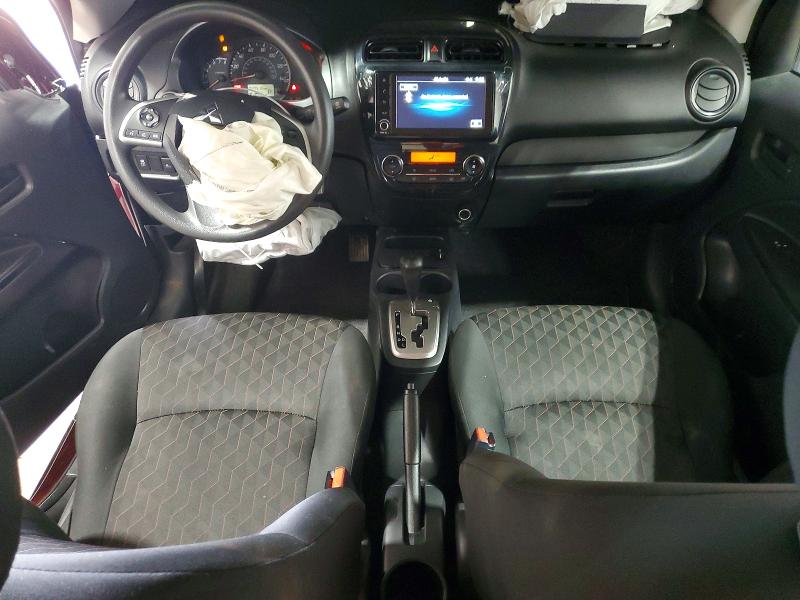 2024 Mitsubishi Mirage VIN ML32AUHJ8RH028365 COPART salvage auction — FRONT END, Fl - Certificate Of Destruction (P), sold $175 on 2026-07-22 (photo 8)