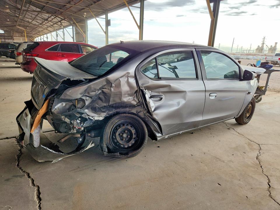 2017 Mitsubishi Mirage VIN ML32F3FJ9HHF05868 COPART salvage auction — FRONT END, Az - Cert Of Title-Restored Salvage (P), sold $475 on 2026-07-29 (photo 3)