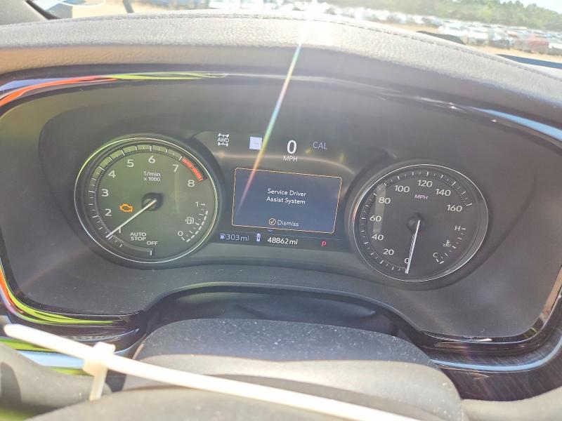 2020 Cadillac Xt6 VIN 1GYKPDRS5LZ216484 COPART salvage auction — FRONT END, Md - Cert Of Salvage < 75% Damage, sold $7,100 on 2026-08-25 (photo 9)
