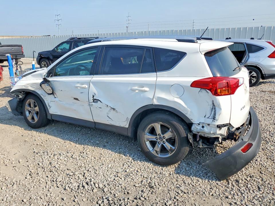 2015 Toyota Rav 4 VIN JTMRFREVXFD119447 COPART salvage auction — FRONT END, OH - CERT OF TITLE-SALVAGE, sold $375 on 2026-07-28 (photo 2)