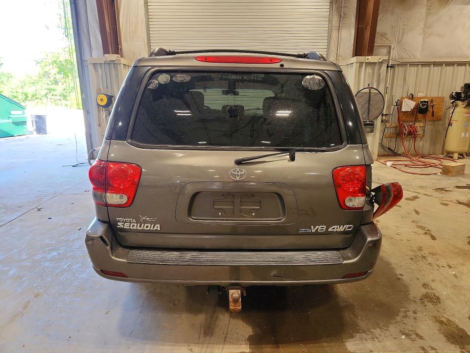 2007 Toyota Sequoia VIN 5TDBT44A97S279837 COPART salvage auction — REAR END, WI - JUNKED VEHICLE BILL OF SALE, sold $725 on 2026-07-22 (photo 6)