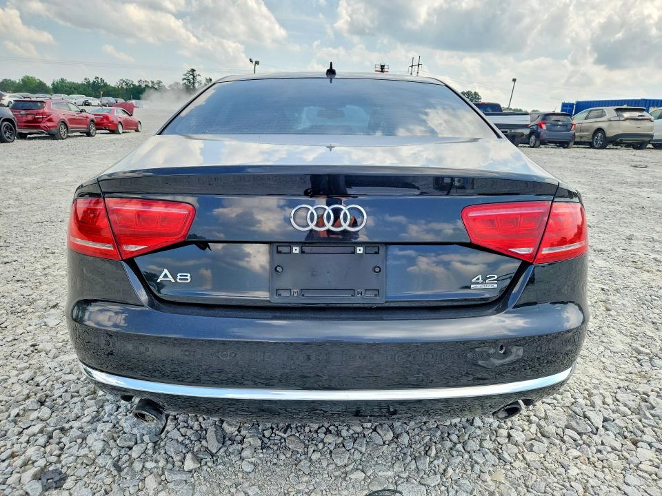 2011 Audi A8 quattro VIN WAUAVAFD1BN001750 COPART salvage auction — MINOR DENT/SCRATCHES, Ga - Certificate Of Title (P), sold $725 on 2026-07-27 (photo 6)