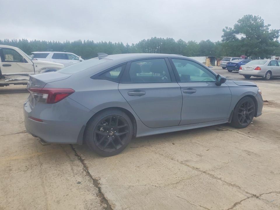 2025 Honda Civic VIN 2HGFE2F50SH519138 COPART salvage auction — FRONT END, Salvage Title, sold $9,900 on 2026-08-21 (photo 3)