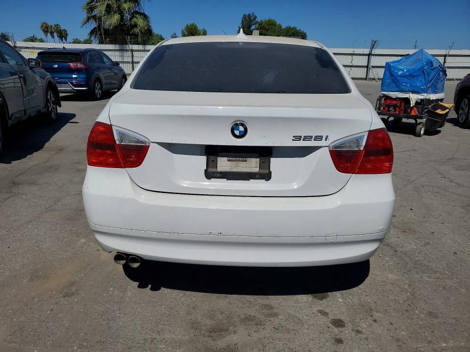 2007 BMW 3 series VIN WBAVC53557FZ76457 COPART salvage auction — FRONT END, CA - SALVAGE CERTIFICATE, sold $225 on 2026-07-31 (photo 6)