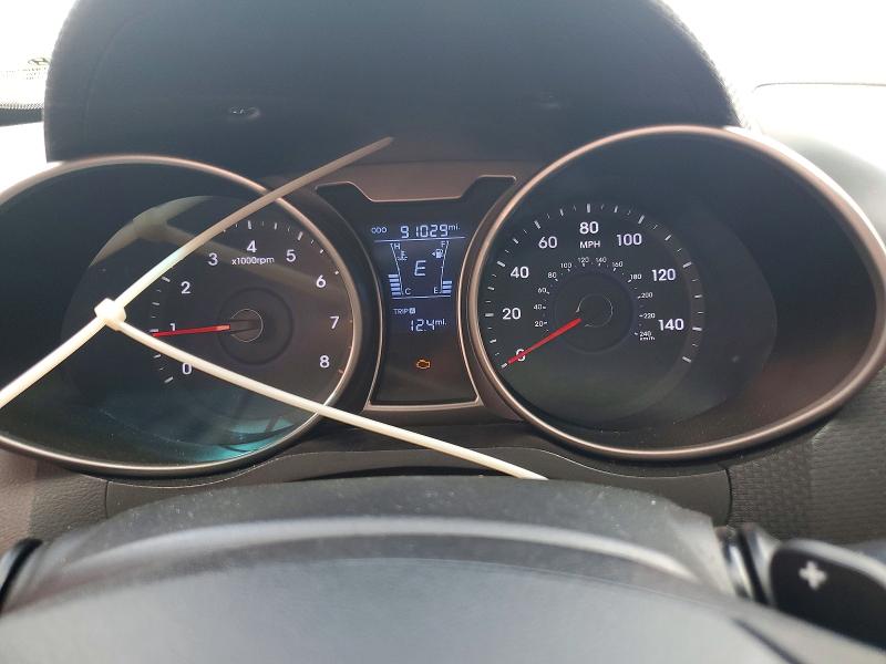 2015 Hyundai Veloster VIN KMHTC6AD1FU228546 COPART salvage auction — DAMAGE HISTORY, Fl - Cert Of Title-Flood & Rebuilt, sold $850 on 2026-07-29 (photo 9)