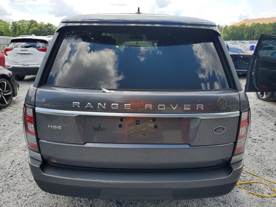 2016 Land rover RANGE ROVER VIN SALGS2VF8GA248768 COPART salvage auction — MECHANICAL, Ga - Certificate Of Title, sold $6,600 on 2026-07-29 (photo 6)