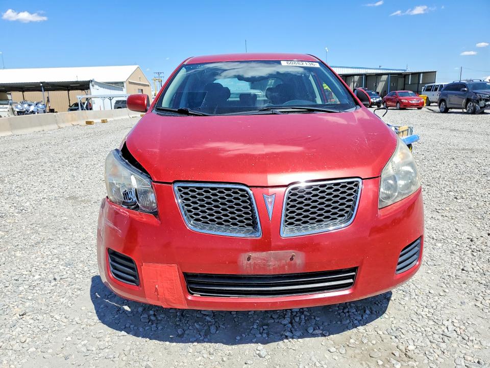 2009 Pontiac Vibe VIN 5Y2SP67839Z449748 COPART salvage auction — FRONT END, Co - Public - Salvage Title, sold $575 on 2026-07-16 (photo 5)