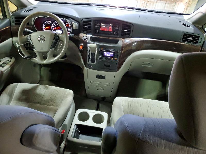 2014 Nissan Quest VIN JN8AE2KP6E9103653 COPART salvage auction — MINOR DENT/SCRATCHES, Sd - Non Public Clean Title, sold $150 on 2026-07-28 (photo 8)