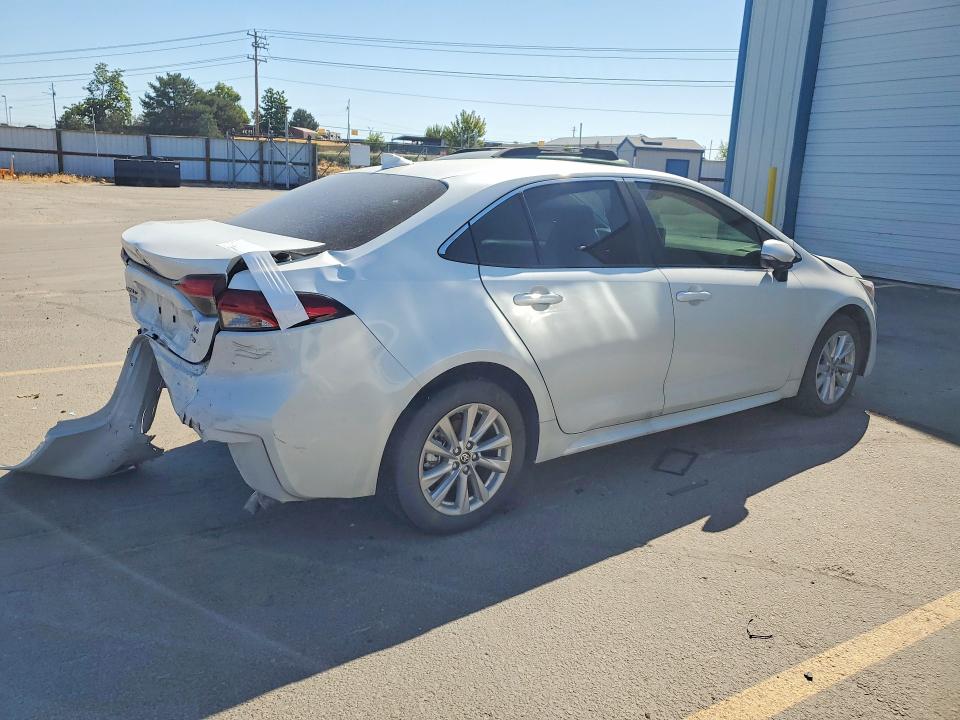 2025 Toyota VIN JTDBCMFE6SJ039621 COPART salvage auction — REAR END, ID - SALVAGE CERTIFICATE OF TITLE, sold $6,800 on 2026-07-30 (photo 3)