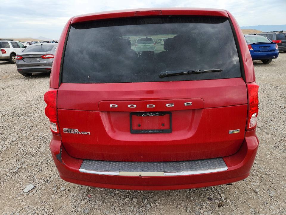 2013 Dodge VIN 2C4RDGCG0DR520210 COPART salvage auction — MINOR DENT/SCRATCHES, UT - CERTIFICATE OF TITLE, sold $650 on 2026-08-07 (photo 6)