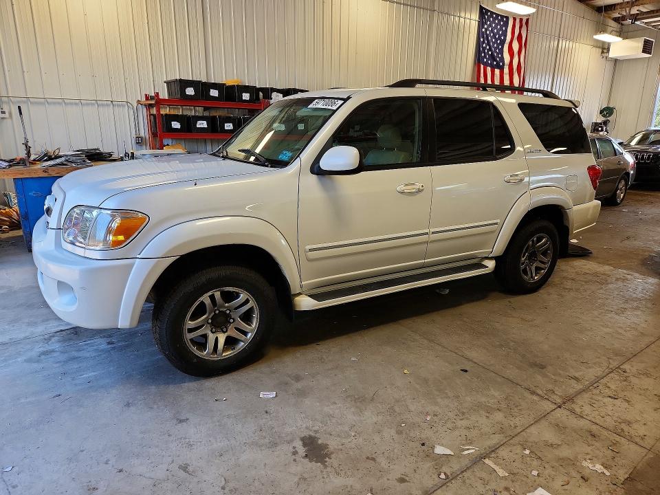 2005 Toyota Sequoia VIN 5TDBT48A25S250154 COPART salvage auction — UNDERCARRIAGE, Mn - Certificate Of Title, sold $1,200 on 2026-07-09 (photo 1)