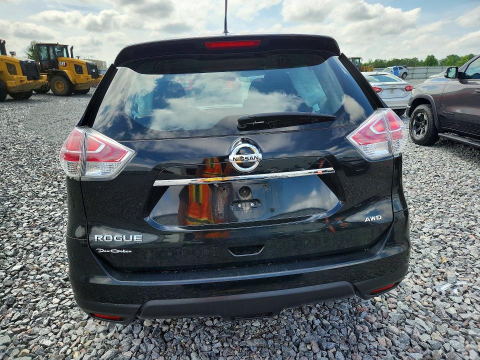 2016 Nissan Rogue VIN JN8AT2MV5GW145446 COPART salvage auction — FRONT END, Wi - Junked Vehicle Bill Of Sale, sold $350 on 2026-07-27 (photo 6)