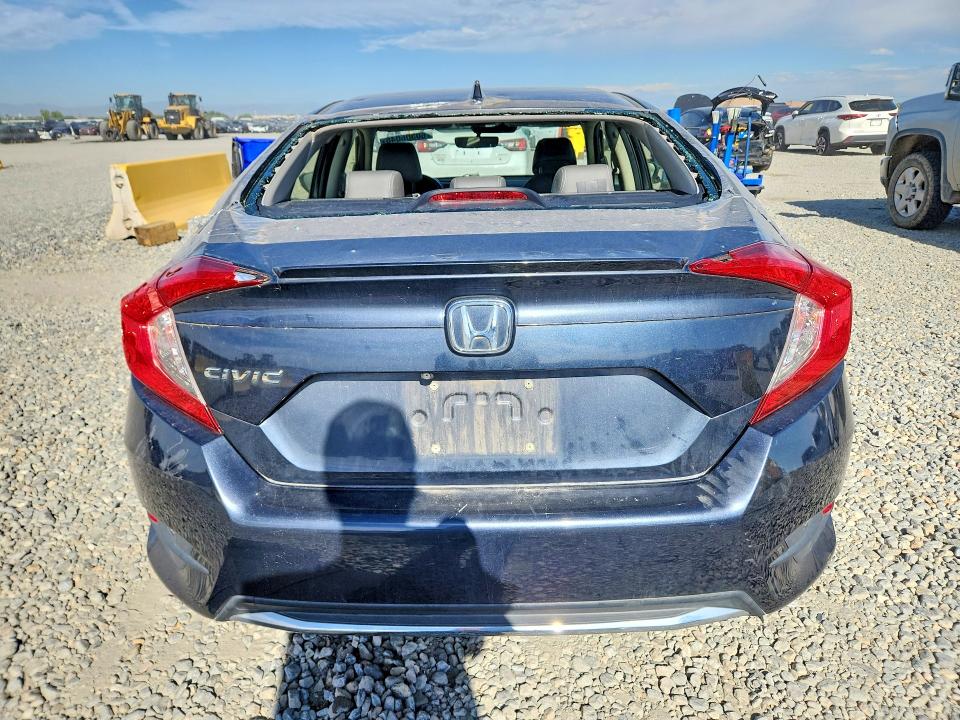 2019 Honda Civic VIN JHMFC1F7XKX011544 COPART salvage auction — HAIL, CO - CERTIFICATE OF TITLE (P), sold $275 on 2026-07-21 (photo 6)