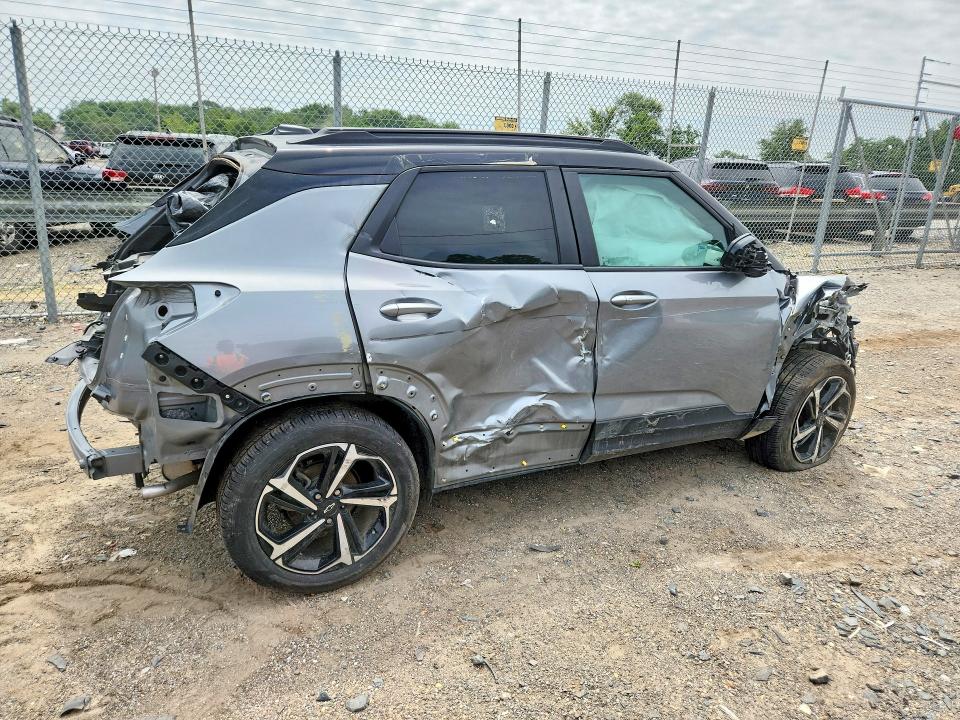 2023 Chevrolet Trailblazer VIN KL79MUSLXPB159436 COPART salvage auction — ALL OVER, Va - Cert Of Title - Salvage, sold $125 on 2026-07-28 (photo 3)