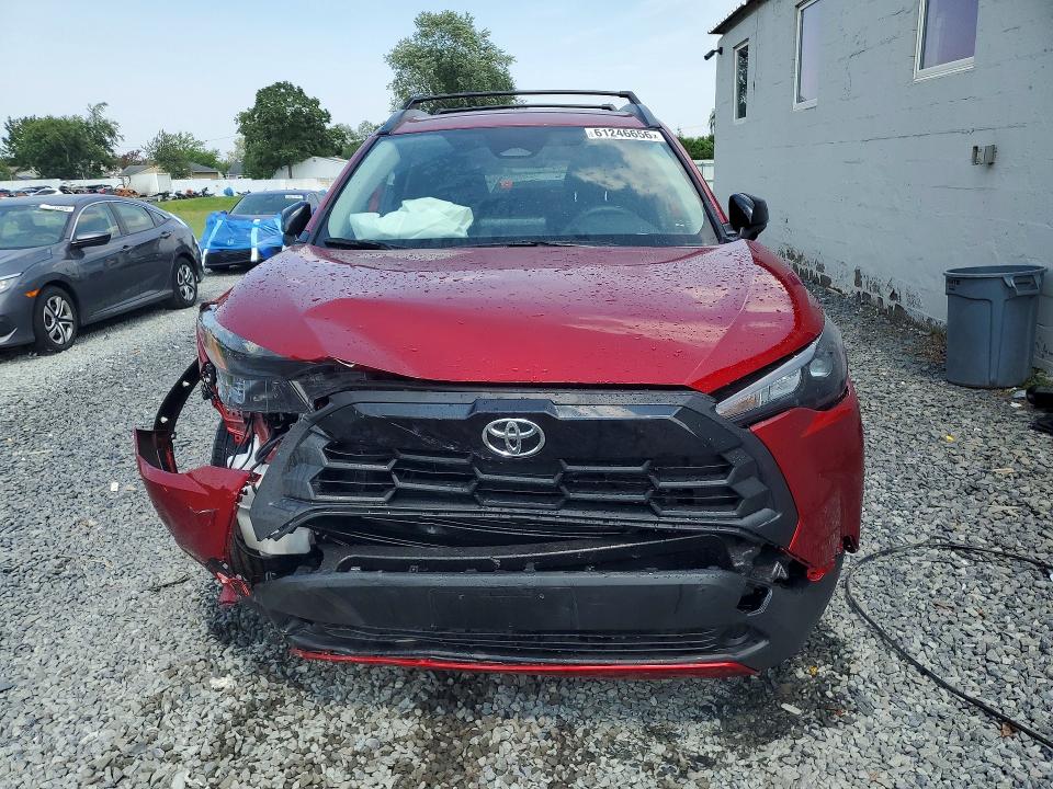2026 Toyota Corolla cross VIN 7MUCAABG9TV176109 COPART salvage auction — FRONT END, NJ - CERT OF TITLE-SALVAGE, sold $9,000 on 2026-09-04 (photo 5)