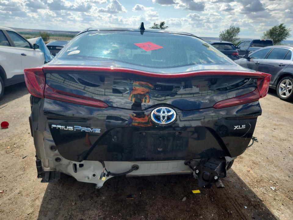 2022 Toyota Prius VIN JTDKAMFP9N3215657 COPART salvage auction — REAR END, NM - CERT OF TITLE-SALVAGE (P), sold $5,400 on 2026-07-23 (photo 6)