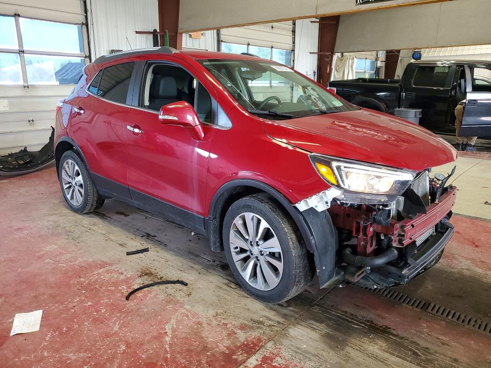 2019 Buick Encore VIN KL4CJASB9KB827379 COPART salvage auction — FRONT END, Ny - Mv-907A Salvage Certificate, sold $2,500 on 2026-07-27 (photo 4)