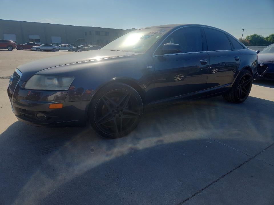 2008 Audi A6 VIN WAUAH74FX8N144672 COPART salvage auction — FRONT END, TX - CERTIFICATE OF TITLE (P), sold $275 on 2026-07-27 (photo 1)