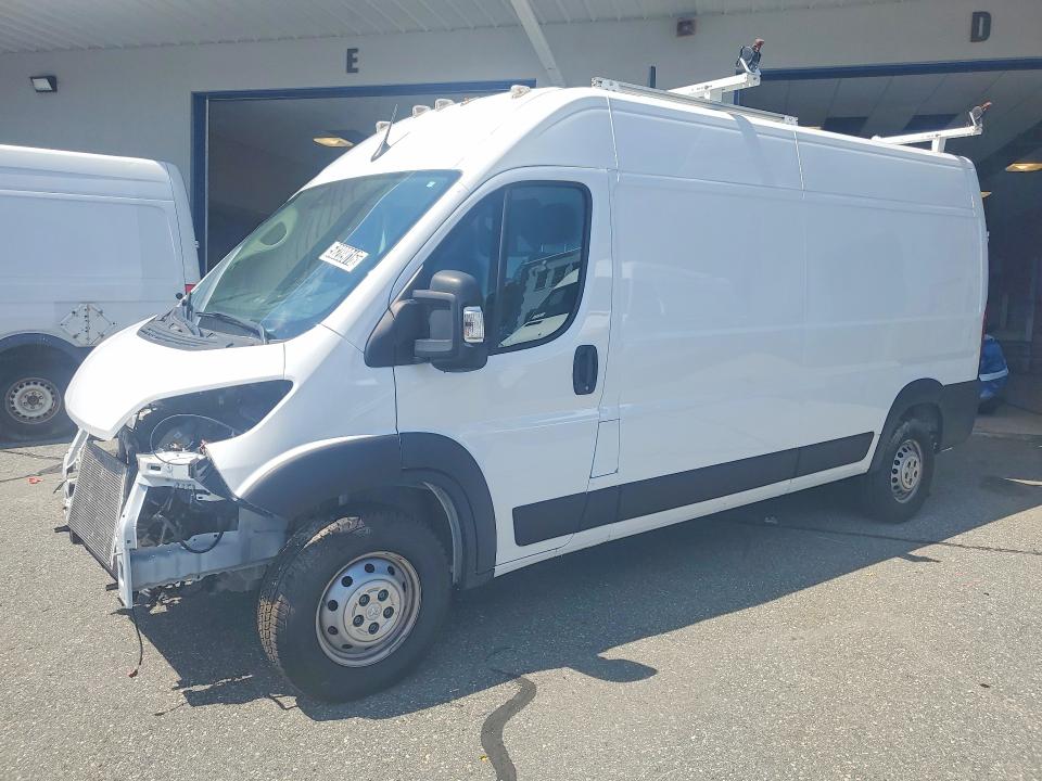 2024 Ram Promaster 2500 VIN 3C6LRVDG3RE106266 COPART salvage auction — FRONT END, RI - CERTIFICATE OF TITLE, sold $11,300 on 2026-07-14 (photo 1)