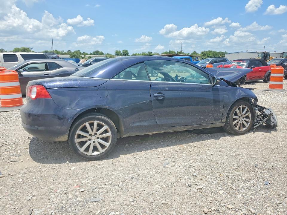 2009 Volkswagen Eos VIN WVWBA71FX9V021536 COPART salvage auction — FRONT END, Tx - Salvage Vehicle Title, sold $100 on 2026-08-06 (photo 3)