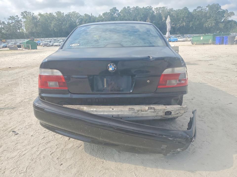 2002 BMW 5 series VIN WBADT43402GY41628 COPART salvage auction — REAR END, Fl - Cert Of Title Slvg Rebuildable, sold $375 on 2026-08-11 (photo 6)