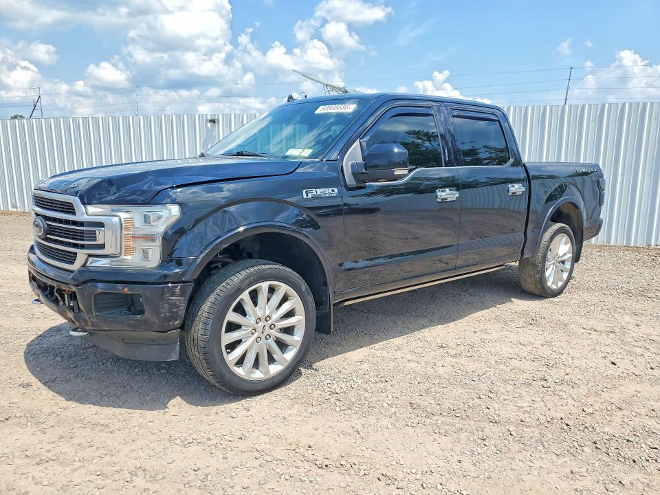 2018 Ford F-150 lightning VIN 1FTEW1EG5JFB47963 COPART salvage auction — FRONT END, NY - MV-907A SALVAGE CERTIFICATE (P), sold $15,500 on 2026-07-27 (photo 1)