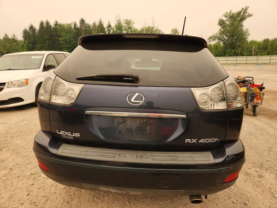 2007 Lexus Rx 400h VIN JTJHW31U172033962 COPART salvage auction — FRONT END, Ny - Mv-907A Salvage Certificate, sold $650 on 2026-07-27 (photo 6)