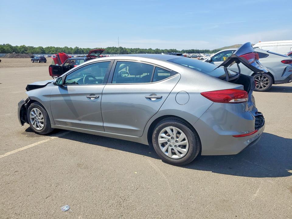2018 Hyundai Elantra VIN KMHD74LF8JU574355 COPART salvage auction — FRONT END, NY - MV-907A SALVAGE CERTIFICATE, sold $1,900 on 2026-07-27 (photo 2)