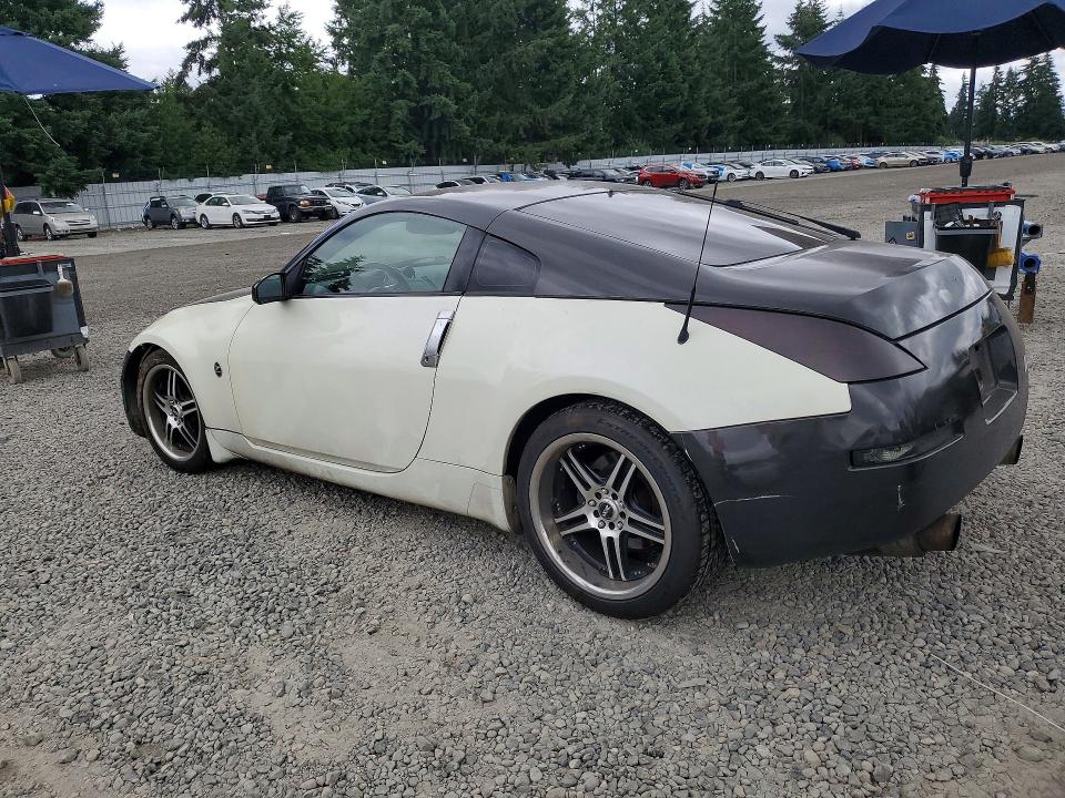 2006 Nissan 350z VIN JN1AZ34D66M303653 COPART salvage auction — FRONT END, WA - BILL OF SALE, sold $850 on 2026-07-24 (photo 2)