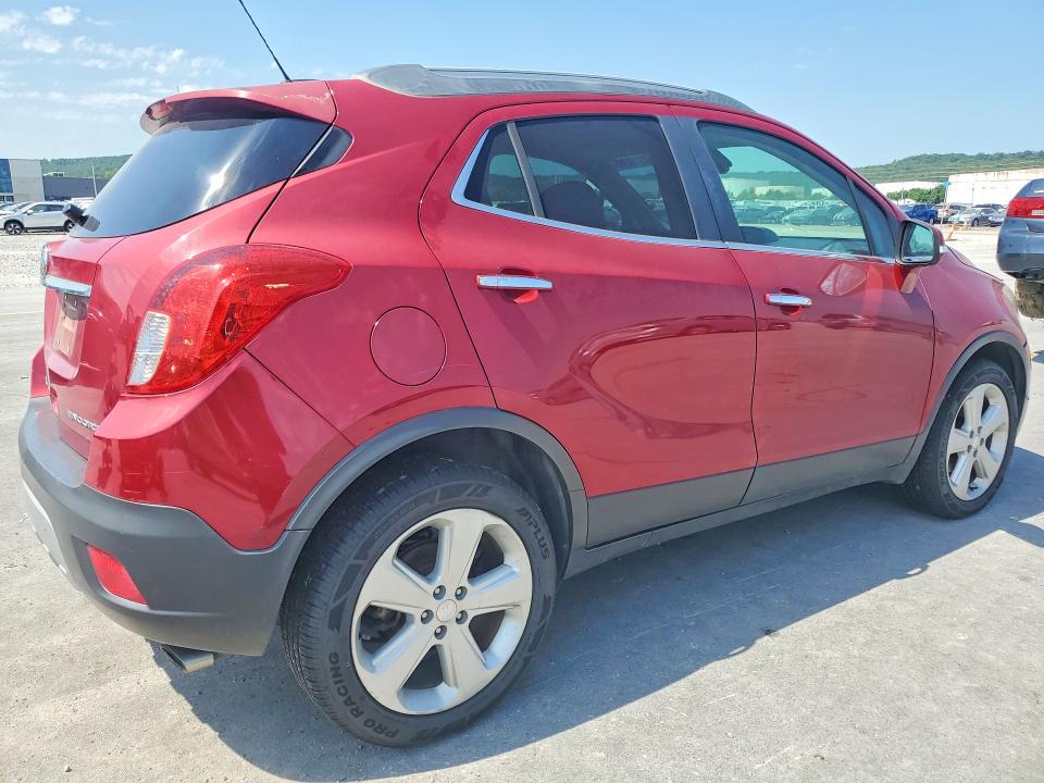 2015 Buick Encore VIN KL4CJASB9FB232196 COPART salvage auction — MECHANICAL, Ok - Certificate Of Title, sold $625 on 2026-07-10 (photo 3)